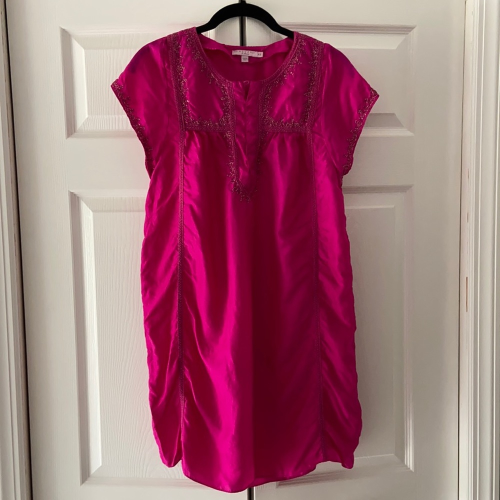Calypso St. Barth 100% Silk Tunic Dress